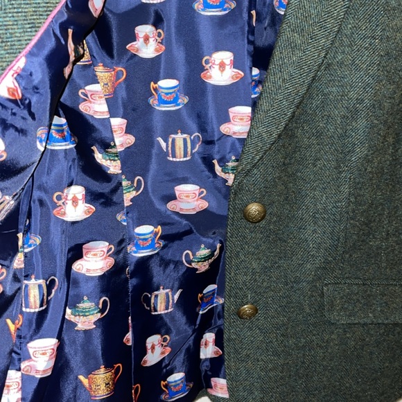 Talbots Petites Aberdeen Tweed Blazer 12P - Picture 5 of 8